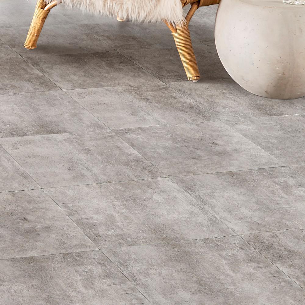 Ontario D Grey 16 in. x 16 in. Gray Porcelain Paver Tile (1.777 Sq. Ft.) - Super Arbor