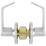 Commercial 2-3/4 in. Satin Chrome Heavy Duty Passage Hall/Closet Door Lever - Super Arbor