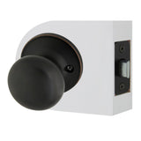 Round Aged Bronze Hall and Closet Door Knob - Super Arbor