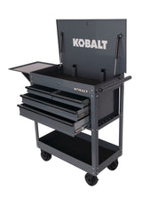 Kobalt 35-in W x 37.5-in H 4-Drawer Steel Rolling Tool Cabinet (Gray)