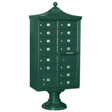Regency Decorative 12-Compartment Post-Mount Cluster Box Unit - Super Arbor