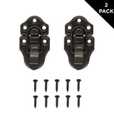 2-3/4 in. x 1-1/2 in. Oil-Rubbed Bronze Chest Latches