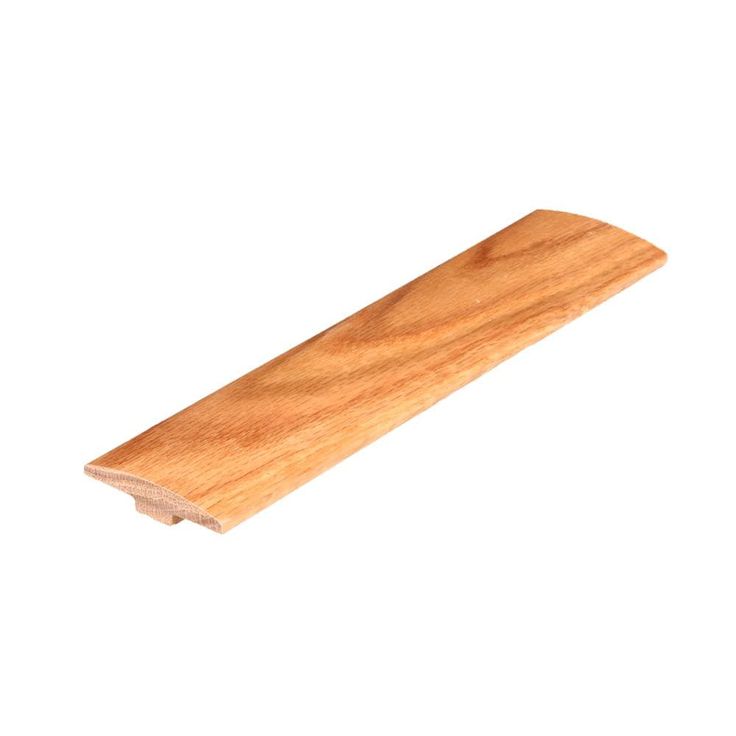 Flexco Natural Gray 0.46-in T x 2-in W x 78-in L Solid Wood Floor T-moulding