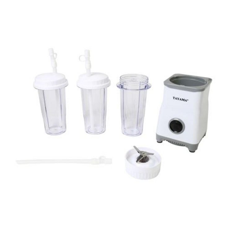 Three 350 ml Multi-Blender 15-Piece Set in White