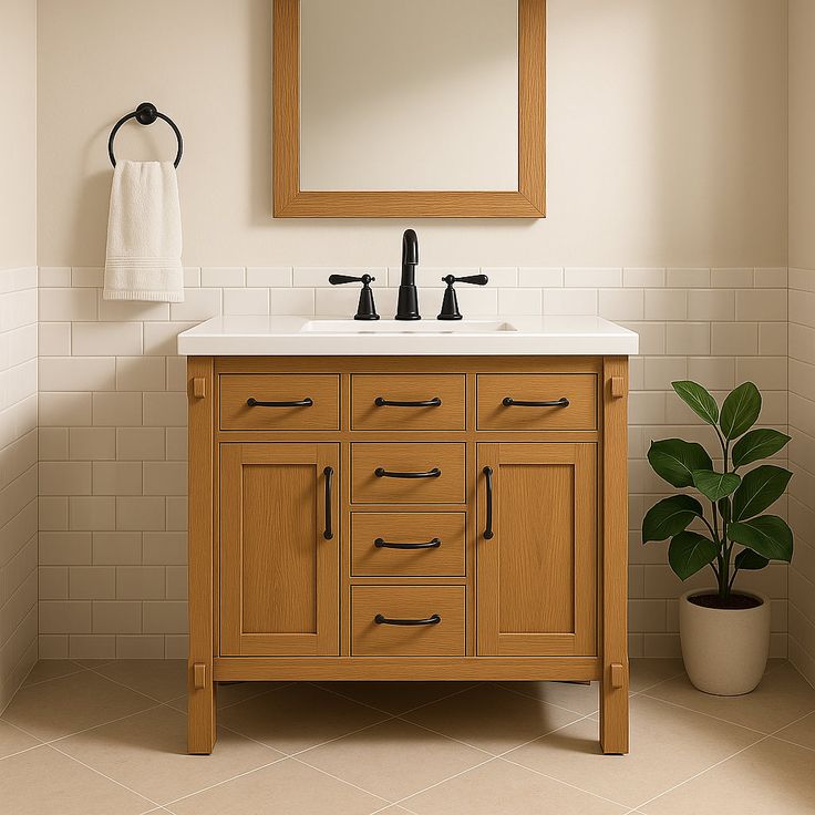 Home Decorators Collection Bellington 42-Inch Bathroom Vanity with Marble Top
