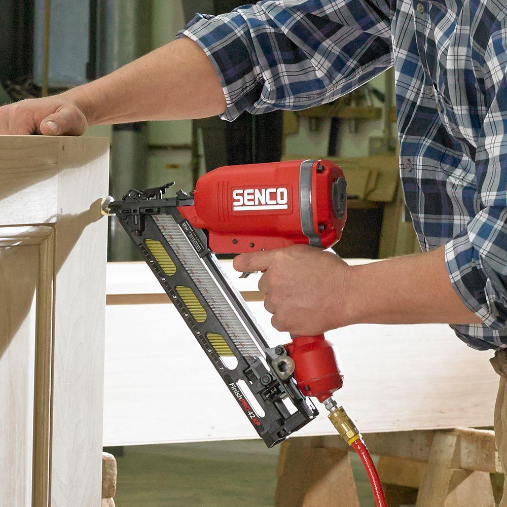 15-Gauge 2 1/2 in Angled Finish Nailer - Super Arbor