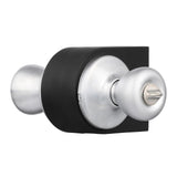 Tylo Satin Chrome Bed/Bath Door Knob - Super Arbor