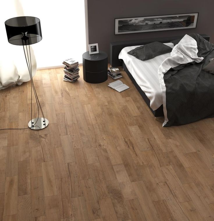 Style Selections Woods Natural 6-in x 24-in Porcelain Wood Look Floor Tile (Common: 6-in x 24-in; Actual: 5.84-in x 23.5-in)