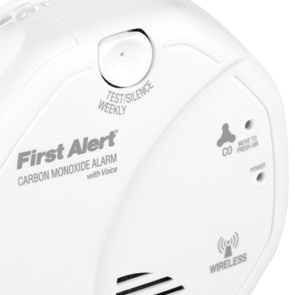 Wireless Interconnect Carbon Monoxide Detector with Voice Feature - Super Arbor