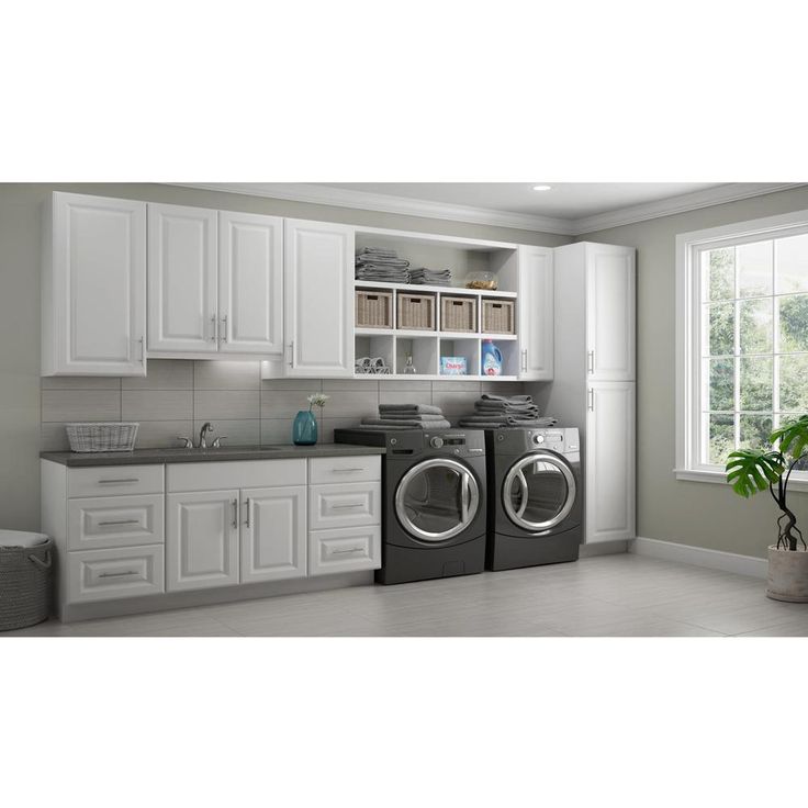 Hampton Assembled 30x34.5x24 in. Pots and Pans Drawer Base Kitchen Cabinet in Satin White