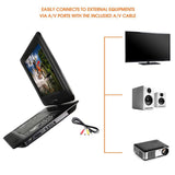 15.4 in. Portable DVD Player - Super Arbor