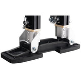 24 in. to 40 in. Adjustable Height Black Drywall Stilts - Super Arbor