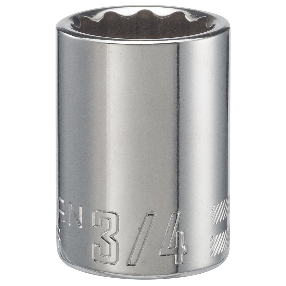 Craftsman 3/4 in. SAE 12 Point Shallow Socket - 1/2 in. Drive