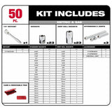 3/8 in. and 1/4 in. Drive SAE/Metric Ratchet and Socket Mechanics Tool Set (106-Piece) - Super Arbor