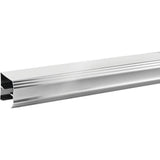 Simplicity 60 in. x 58-1/8 in. Semi-Frameless Traditional Sliding Bathtub Door in Chrome with Transition Glass - Super Arbor