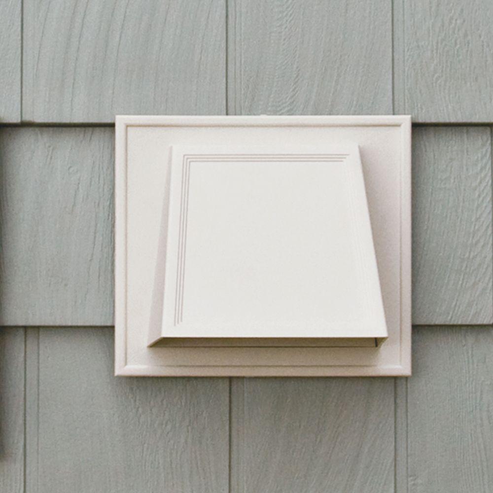 6 in. Hooded Siding Vent #016-Gray