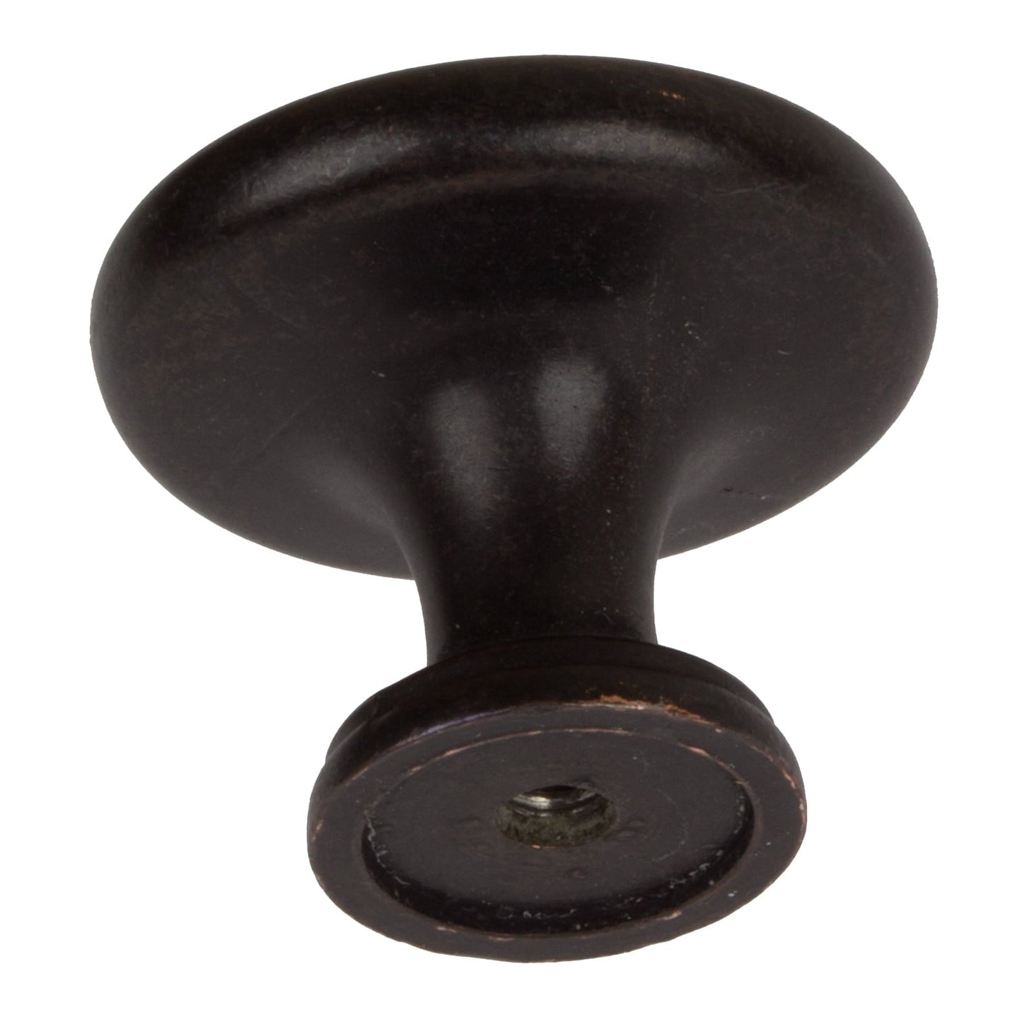 GlideRite 1.25 in. Classic Round Ring Cabinet Knobs, Oil Rubbed Bronze, Pack of 10
