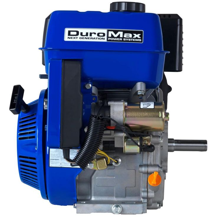 DUROMAX Portable 16 HP 1 in. Shaft Gas-Powered Recoil/Electric Start Engine