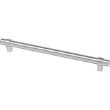 Essentials 3-3/4 in. (96mm) Center-to-Center Wrapped Matte Black Bar Pull (24-Pack) - Super Arbor