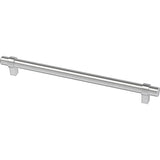 Essentials 5-1/16 in. (128mm) Center-to-Center Wrapped Matte Black Bar Pull (24-Pack) - Super Arbor