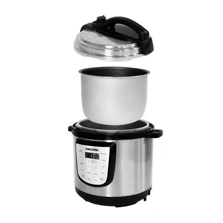 6 qt. Stainless Steel Digital Electric Pressure Cooker