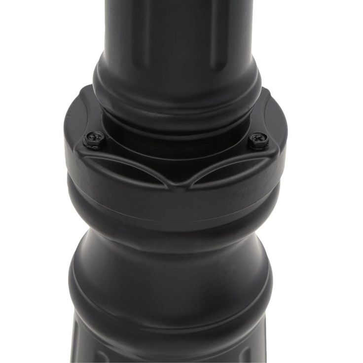 Suffolk 3-Light Matte Black Outdoor Surface-Mount Post Fixture