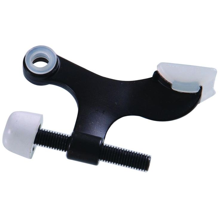 Oil-Rubbed Bronze Hinge Pin Door Stop for Hollow Core Doors (5-Pack)