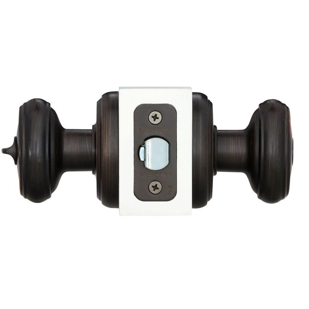 Prestige Carnaby Venetian Bronze Entry Door Knob Featuring SmartKey Security - Super Arbor
