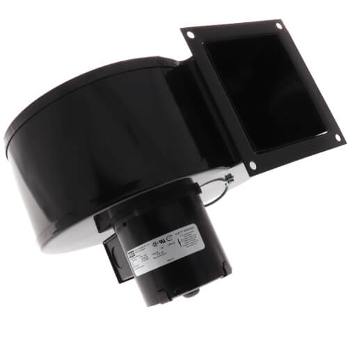 Fasco B45227 inducer motor - side view (Type: Shaded Pole; Voltage: 115V)