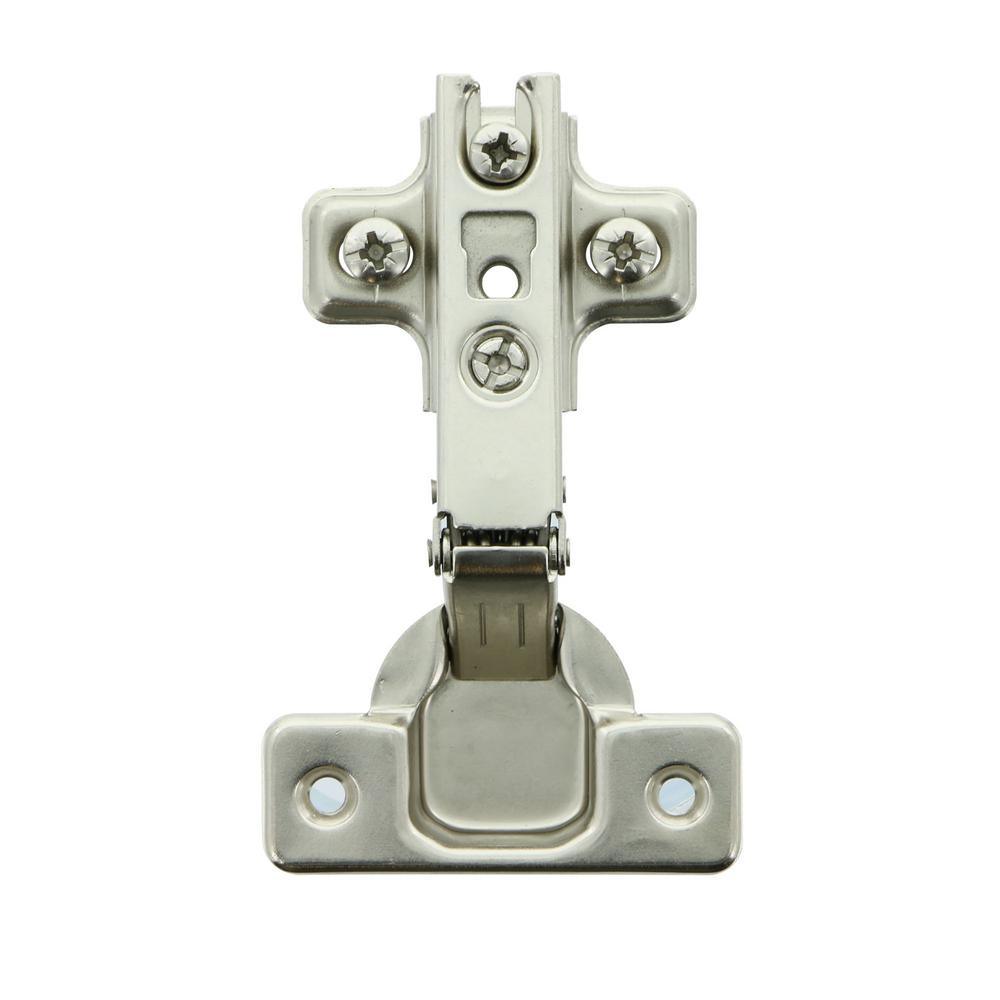 Full Overlay 110 Deg. Opening Concealed Hinge For Frameless Cabinets (2-Pack) - Super Arbor