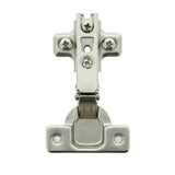 Full Overlay 110 Deg. Opening Concealed Hinge For Frameless Cabinets (2-Pack) - Super Arbor
