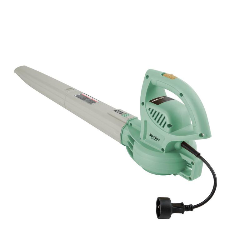 Martha Stewart Living 155 MPH 260 CFM 6 Amp Electric All Purpose Blower in Mint