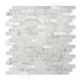 Inoxia SpeedTiles Bengal Brown 11.77 in. x 11.57 in. x 8 mm Stone Self-Adhesive Wall Mosaic Tile (11.4 sq. ft. / case) - Super Arbor