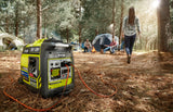 RYOBI 2,300-Watt Recoil Start Bluetooth Super Quiet Gasoline Powered Digital Inverter Generator with CO Shutdown Sensor