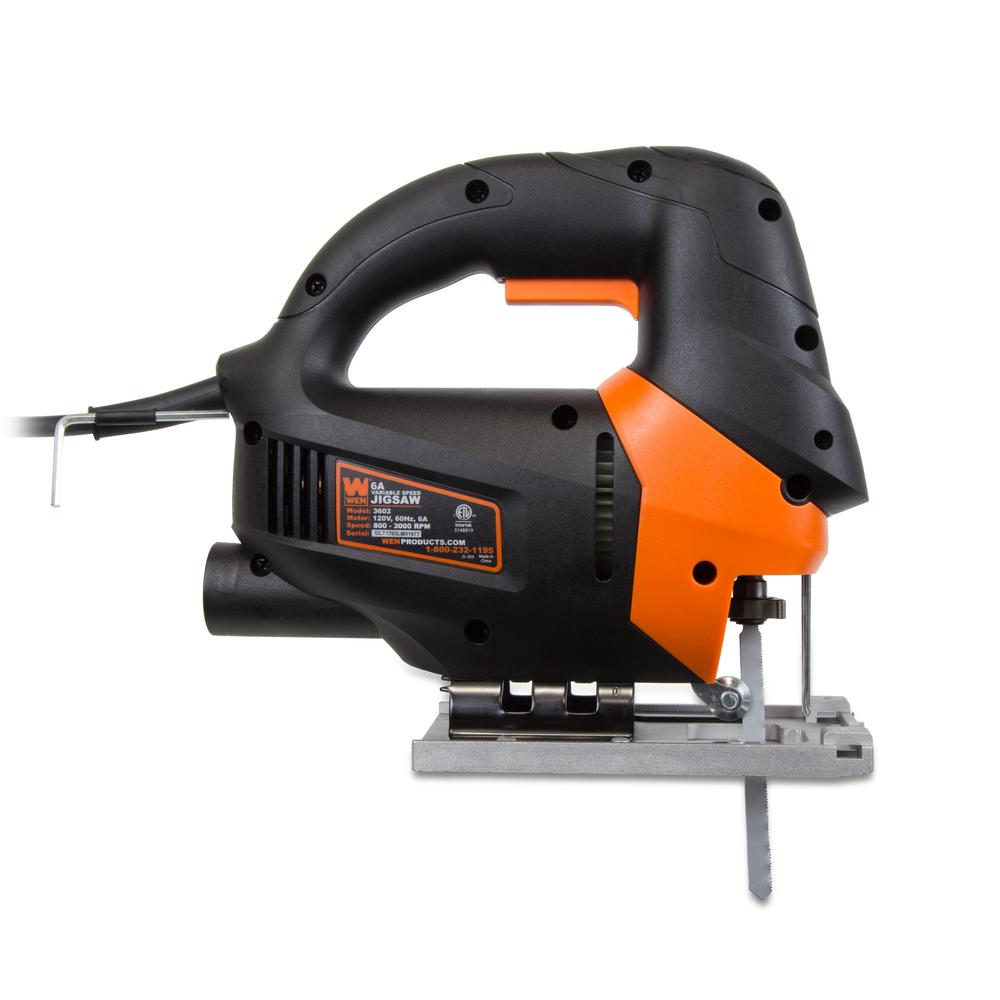6 Amp Variable Speed Orbital Jig Saw - Super Arbor