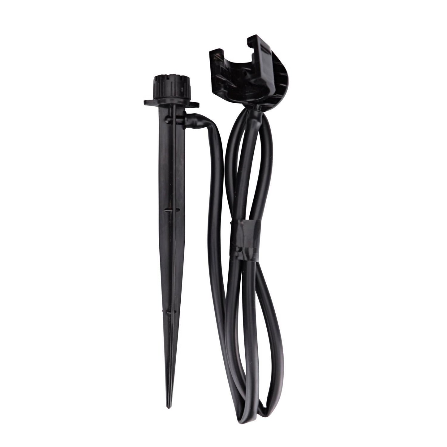 Raindrip Adjustable Flow Bubbler Assembly with Self-Piercing Clamp for 1/4 in. Tubing, 6 in. Stake, 1 Pack