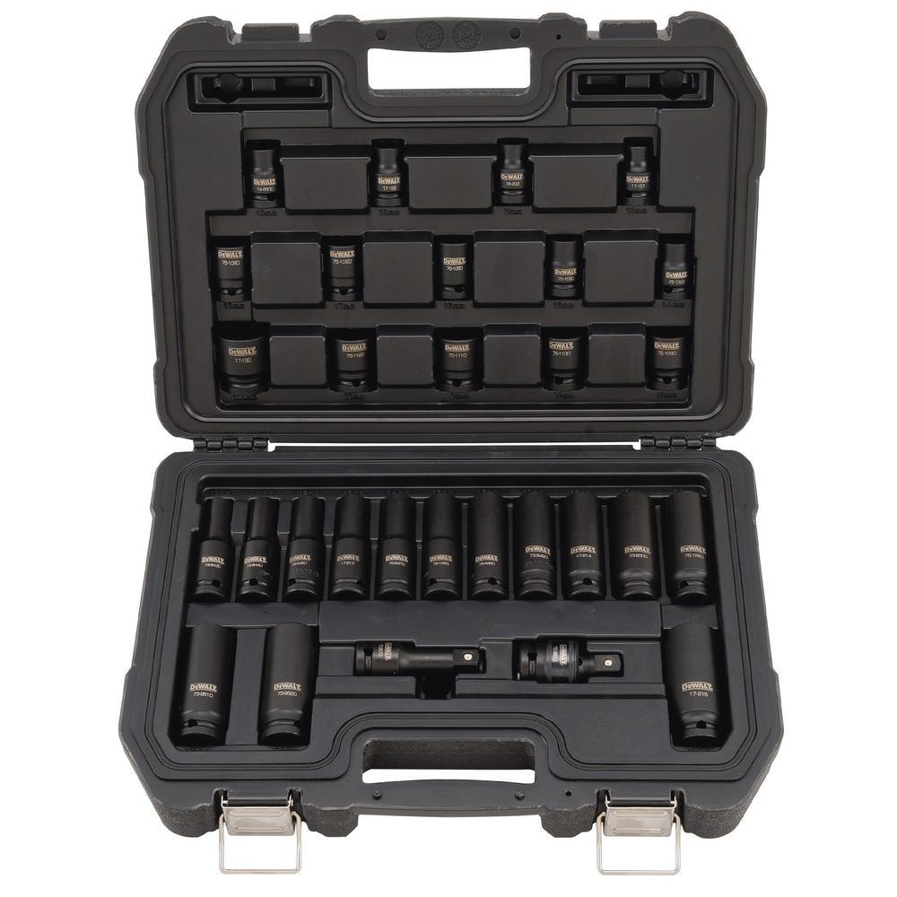 1/2 in. Drive Impact Socket Set (30-Piece) - Super Arbor