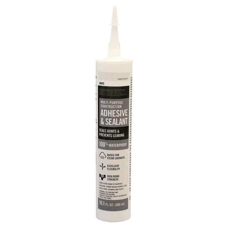 Everbilt Watershield Shower System 10.1 oz Multi-Purpose Construction Adhesive Sealant