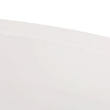 Savona 60 in. x 42 in. Oval Drop-In Whirlpool Bathtub in White - Super Arbor