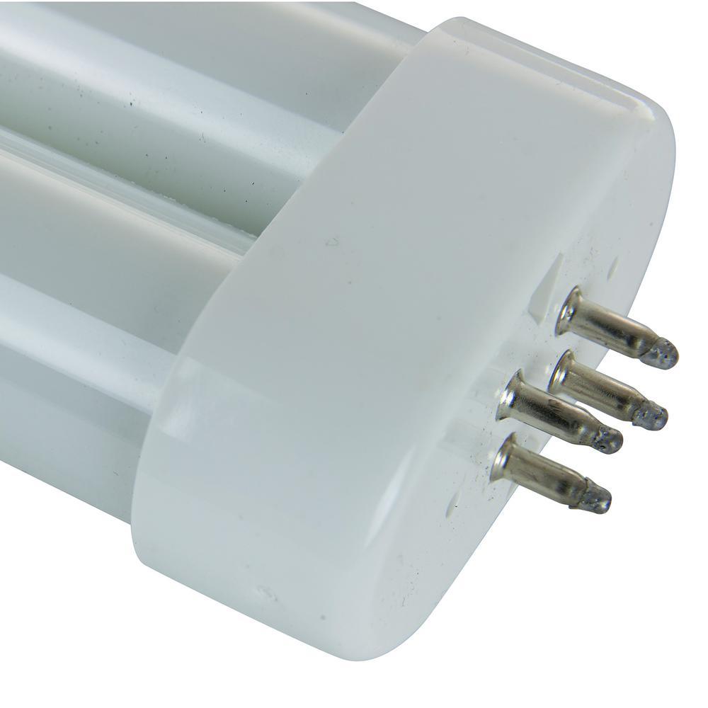 12-Watt U-Shape Fluorescent CFL Plugin Light Bulb, 4100K Cool White (5-Pack) - Super Arbor