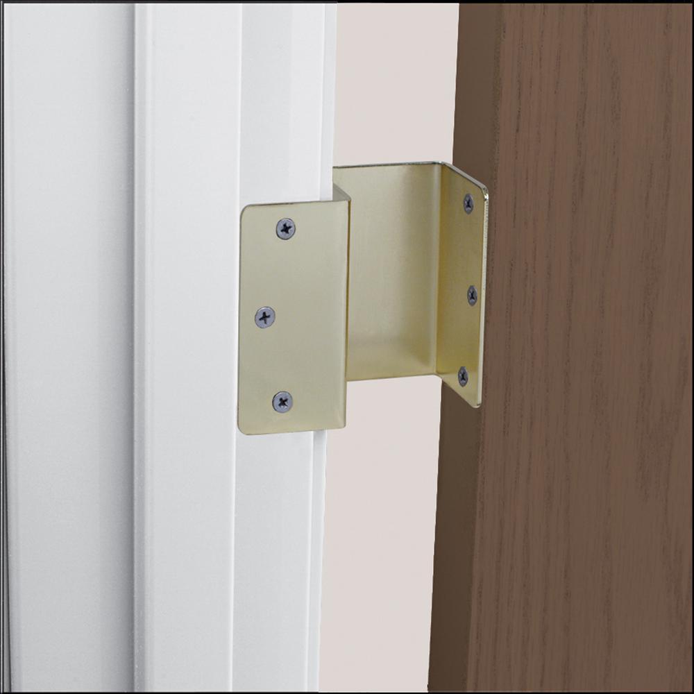Brass Expandable Door Hinge Pair - Super Arbor