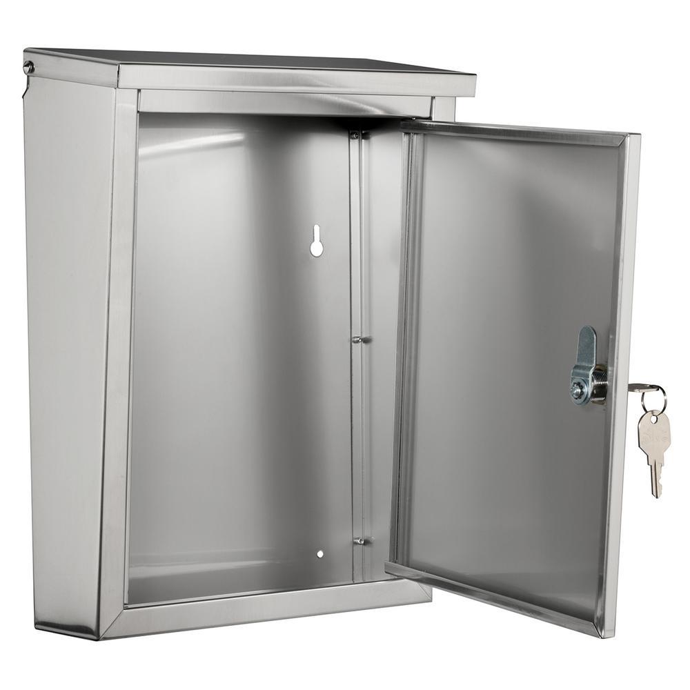 Regent Wall-Mount Locking Mailbox - Super Arbor