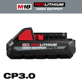 Milwaukee M18 REDLITHIUM HIGH OUTPUT CP3.0 18-Volt Battery Pack — 3.0Ah, 4-Pack