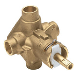 Align Single-Handle 1-Spray Posi-Temp Tub and Shower Faucet Trim Kit with Valve in Chrome (Valve Included) - Super Arbor