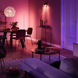 Philips 60-Watt Equivalent A19 Dimmable Hue White Smart Wireless Soft White LED Light Bulb Starter Kit