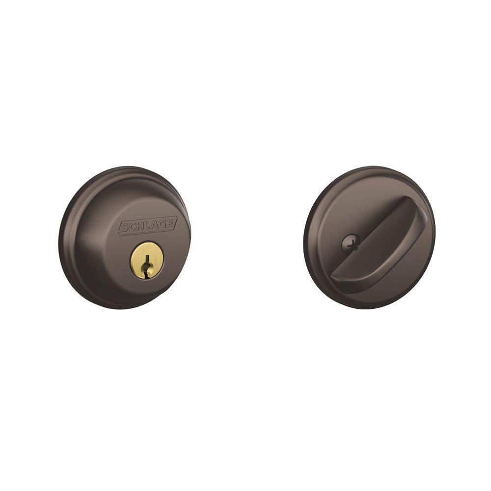 Satin Nickel Single Cylinder Deadbolt - Super Arbor