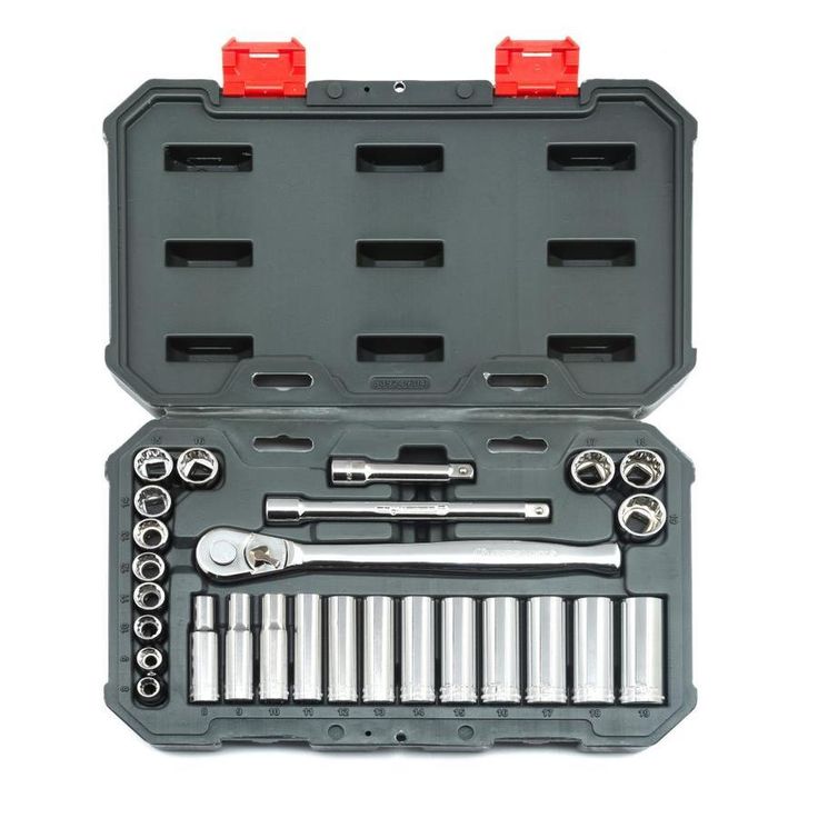 Crescent 27-PC 3/8-in Dr Std and Deep MM MTS