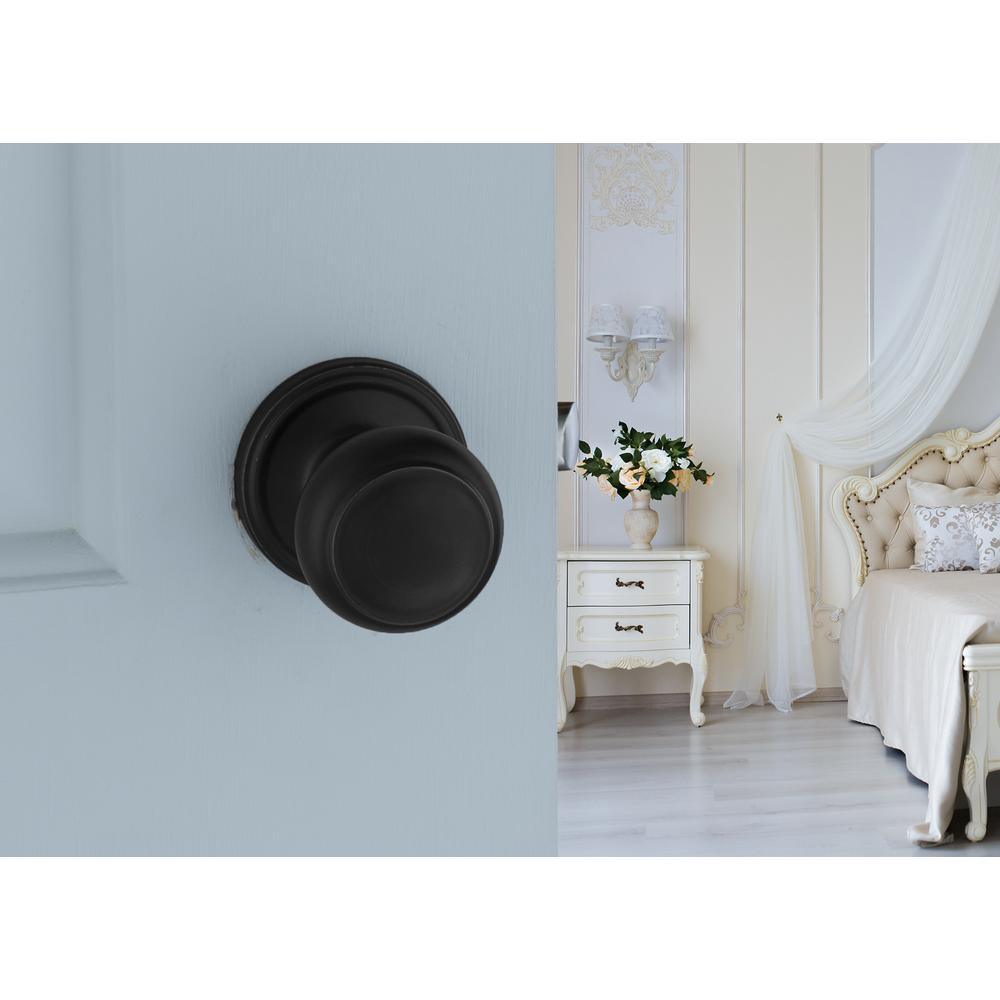 Colonial Black Passage Hall/Closet Door Knob - Super Arbor