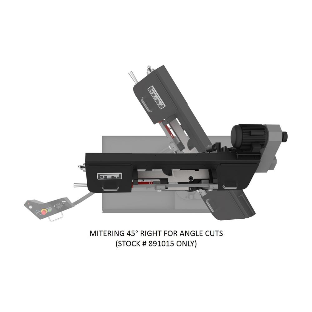 9 in. x 16 in. 1-1/2 HP, 115-Volt/230-Volt Metalworking Variable Speed Bandsaw 1Ph - Super Arbor
