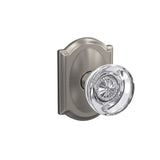 Schlage Custom Hobson Aged Bronze with Camelot Trim Combined Interior Glass Door Knob